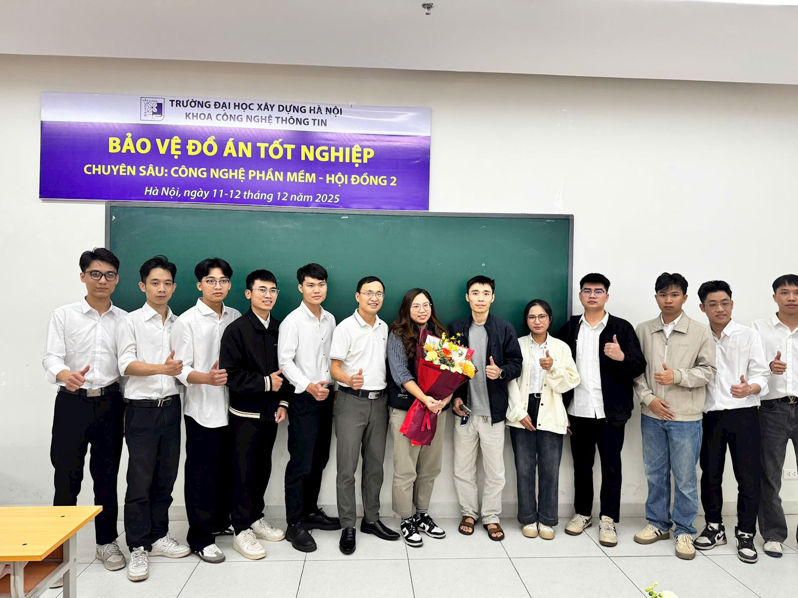 Students from the Software Engineering specialization group made a mark with a series of technological solutions at the first graduation project defense ceremony - K67.