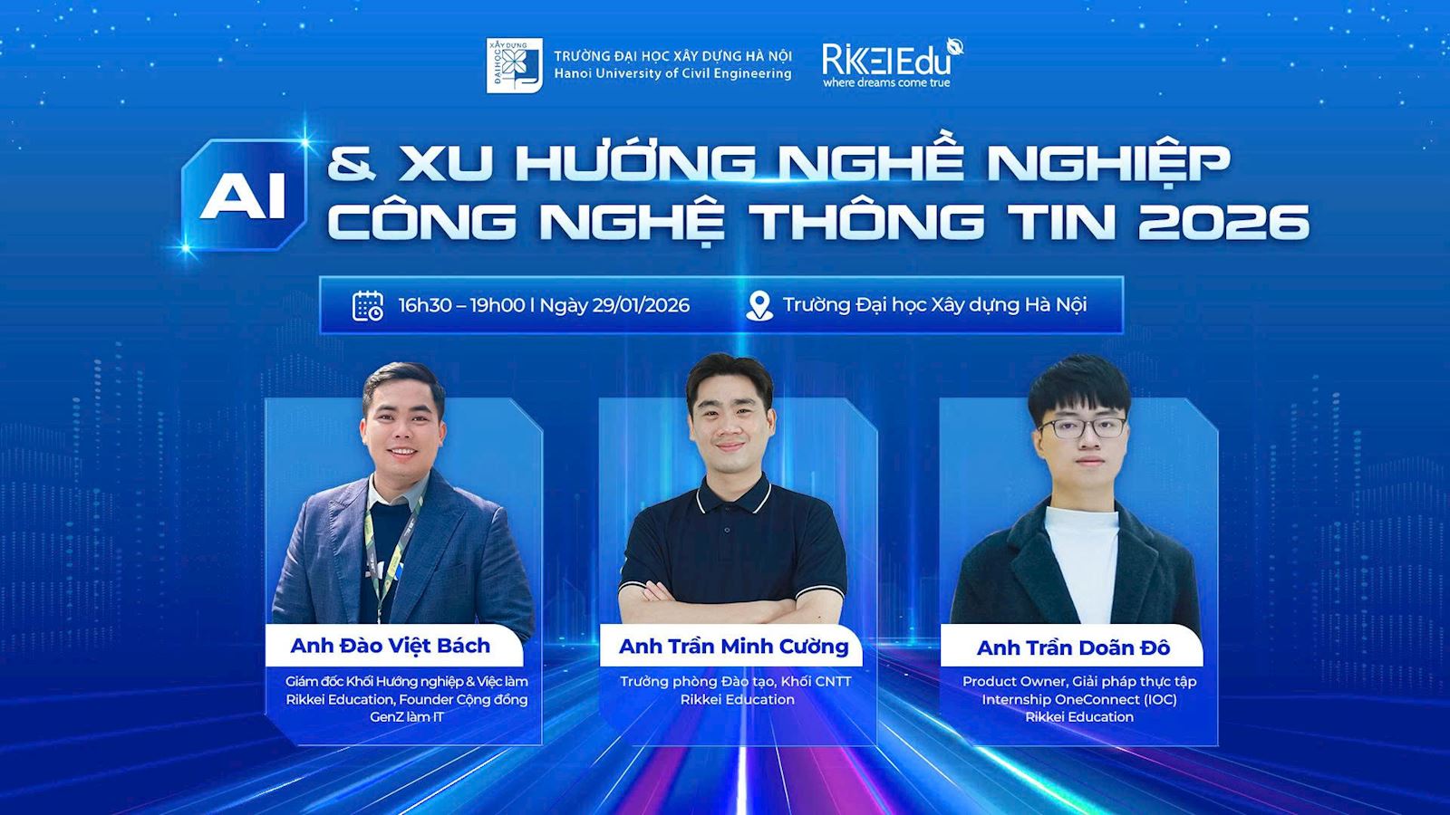 WORKSHOP: “AI & IT CAREER TRENDS 2026 – FROM THE CLASSROOM TO THE BUSINESS”