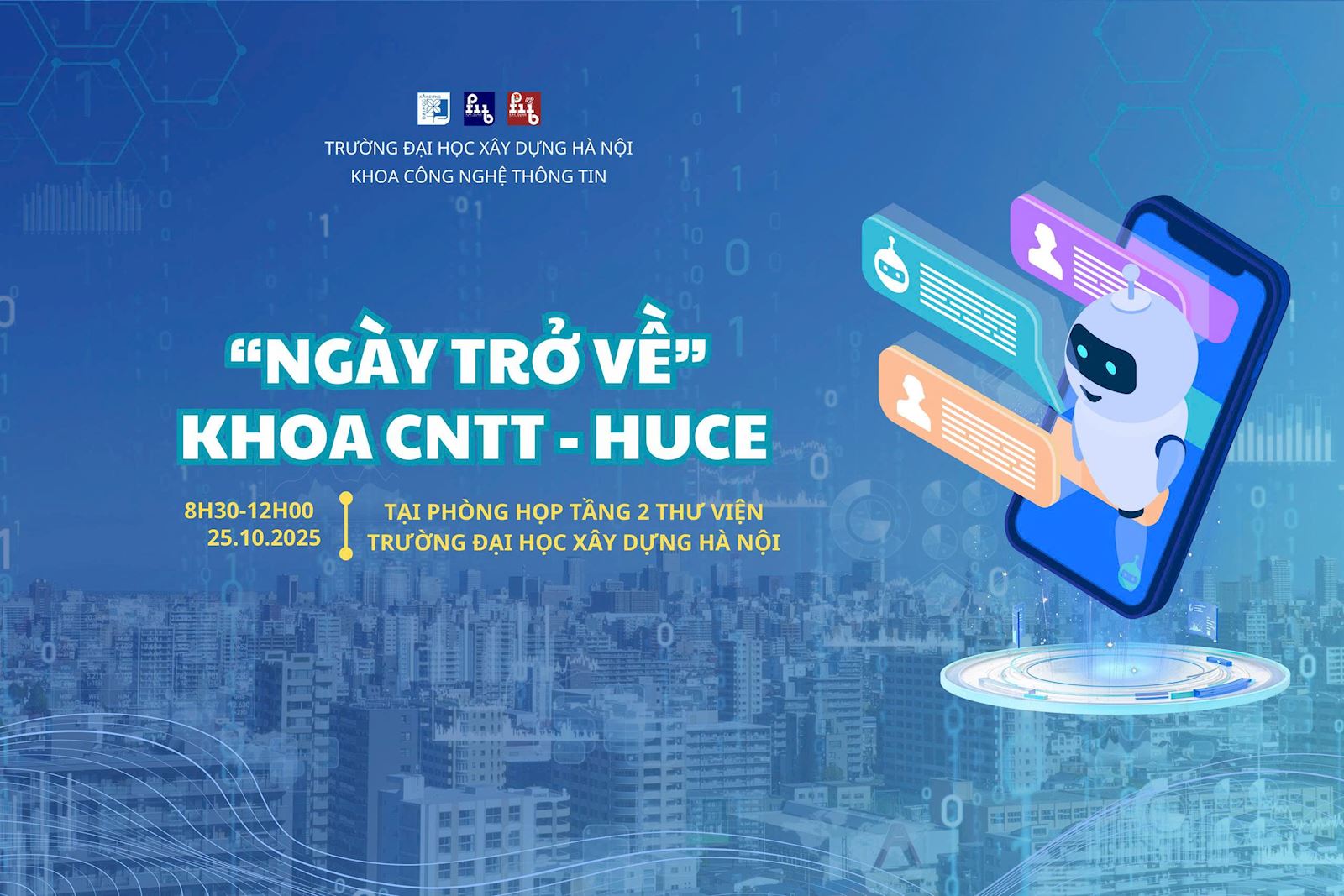 PROGRAM FOR MEETING WITH FORMER STUDENTS OF THE FACULTY OF INFORMATION TECHNOLOGY - HUCE