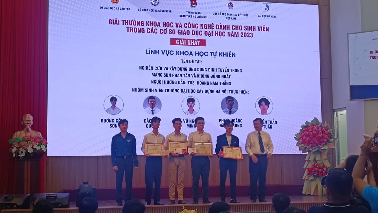 THE FACULTY'S STUDENT RESEARCH TEAM WON FIRST PRIZE IN THE 2023 NATIONAL STUDENT SCIENTIFIC RESEARCH COMPETITION.