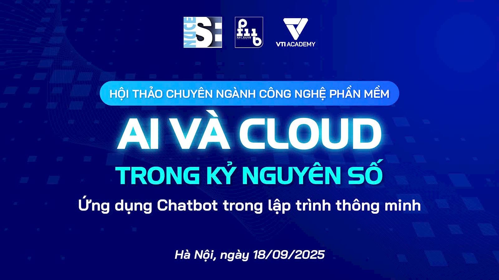 SOFTWARE TECHNOLOGY SEMINAR - AI AND CLOUD IN THE DIGITAL AGE