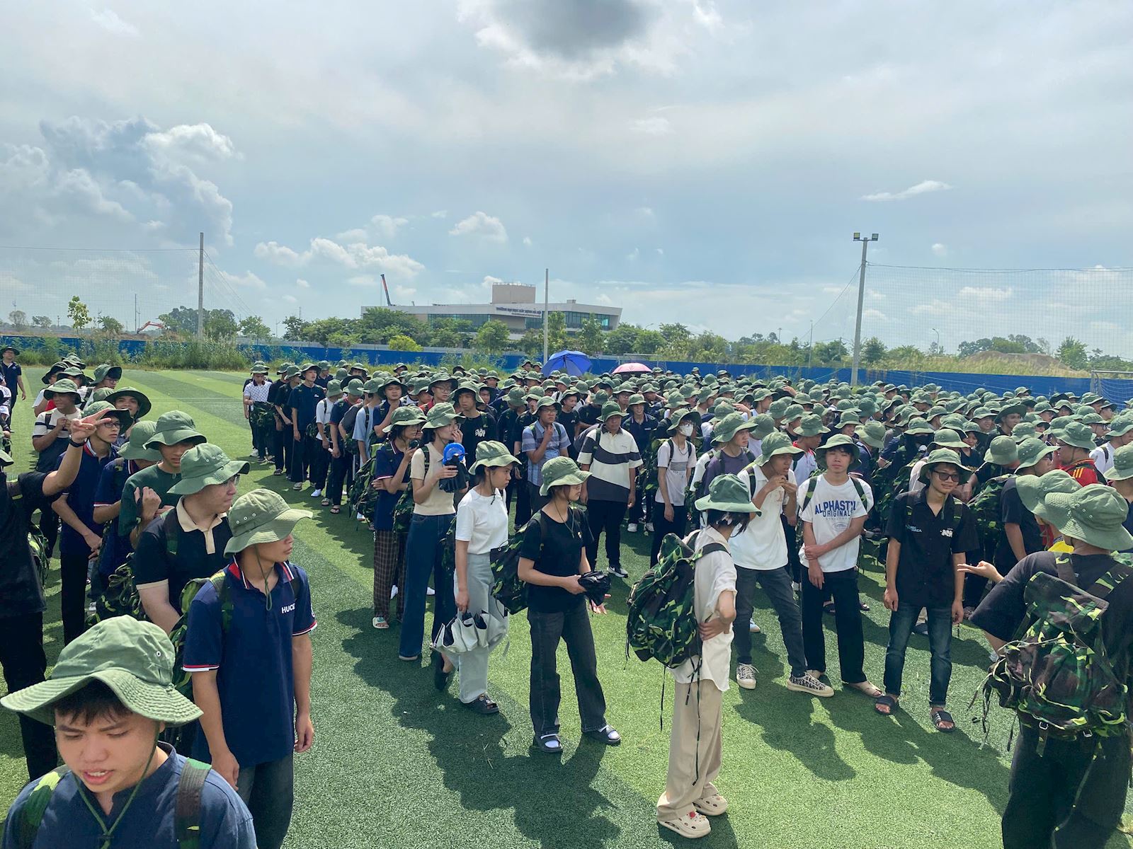 K70 IT students begin their military training semester – a meaningful first challenge.